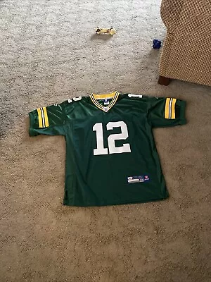 NFL Nike OnField Green Bay Packers Aaron Rodgers #12 Green Jersey Sz 48 Reebok • $39.99