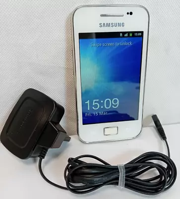 Samsung Galaxy Ace S5830i White (Unlocked) Smartphone Mobile & GT-P3110 Tablet • £14.99