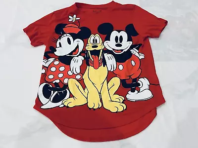 Very Nice Xl Women's Disney Mickey Minnie Mouse Red Tee Shirt • $14.99