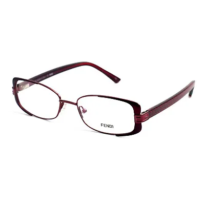 Fendi Eyeglasses Women Burdeaux Frames Rectangle 52 17 135 F944 603 • $29.95