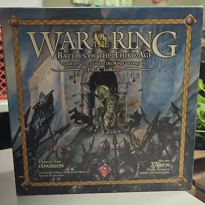 Lord Of The Rings War Of The Ring: Battles Of The Third Age FFG INCOMPLETE • £29.19