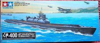 TAMIYA 1/350 WWII JAPANESE NAVY Submarine I-400 Aircraft Carriers • $64.50