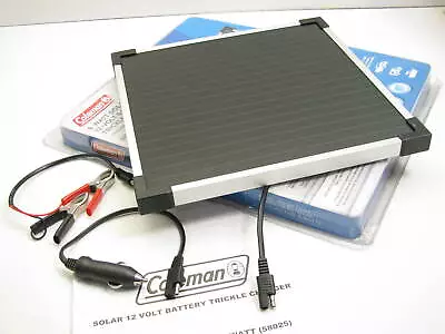 Coleman 58022 6 Watt Coleman Solar Panel Battery Trickle Charger 12V • $34.99