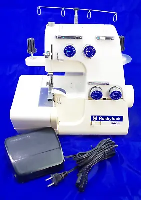 Huskylock 340-d Spool Thread Serger Differential Feed Tested W/pedal • $149.95