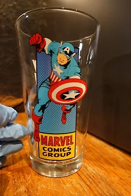 Marvel Comics Captain America Drinking Glass Cup • $10