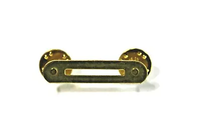 U.s. Military Single Brass Service Ribbon Bar Holder Mounting Bar  • $2.50