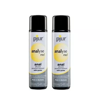 Pjur Analyse Me Relaxing Silicone-Based Personal Lubricant 3.4 Fl Oz - 2 Pack • $12.99