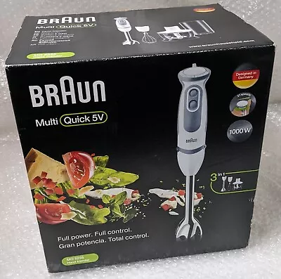 Braun MultiQuick 5 Vario MQ5235 3 In 1 Hand Blender 21 Speeds  - White • £59.94