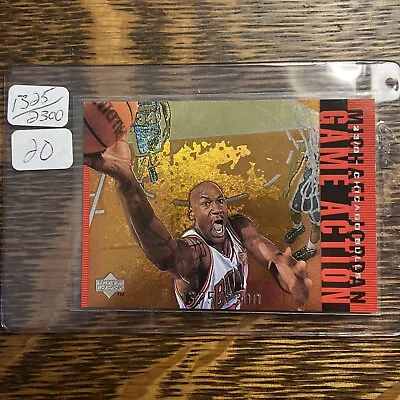 1998-99 Upper Deck Action Red: #G12 Michael Jordan /2300 NM-MT • $15