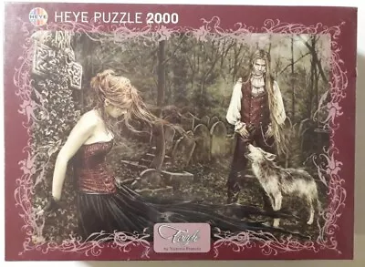 WOLF By Victoria Frances NEW 2000 Pc Heye Puzzle 96x68cm- IMPORT- RARE • $109.99