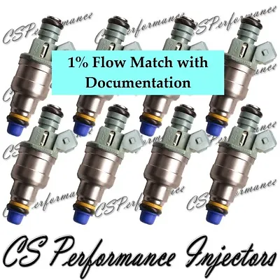 1% Flow Match Fuel Injector Set (8) F55E-A2D For 95-98 Ford Cobra Lincoln 4.6 V8 • $279.99