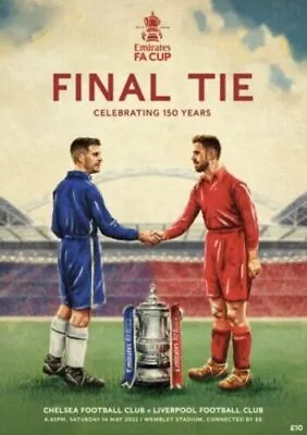 CHELSEA V LIVERPOOL 2022 FA CUP FINAL PROGRAMME • £10.99
