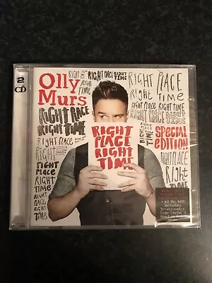 Olly Murs Right Place Right Time Double Cd Brand New Sealed • £2.80