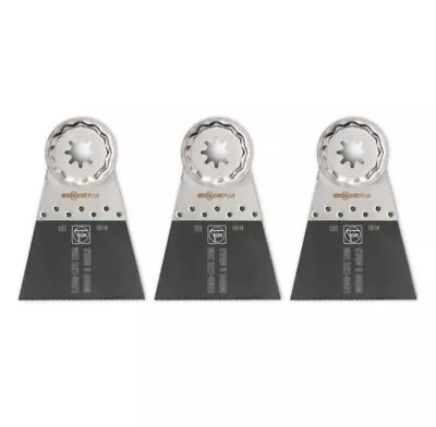 Fein  63502161270 E-Cut Oscillating Saw Blade In 2-1/2 X 2  - 3-Pack • $33.60