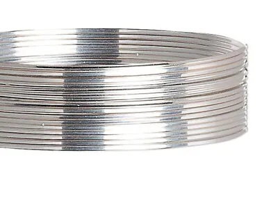 Wire 5 Feet Sterling Silver 26 Gauge Dead Soft SQUARE Wrapping Wire • $13.91