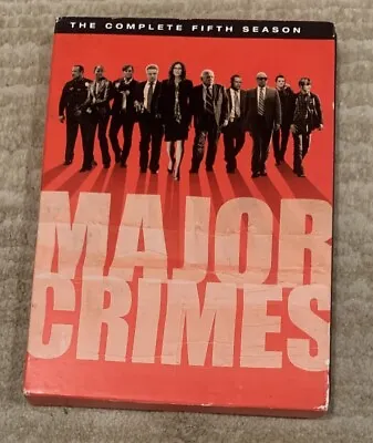 Major Crimes: The Complete Fifth Season (DVD 2016) (JA74) • $17.49
