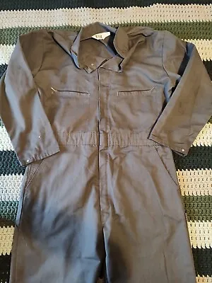 Vintage Key  One Piece Suit Coveralls Mens Large 44 Regular Michael Myers Green • $45