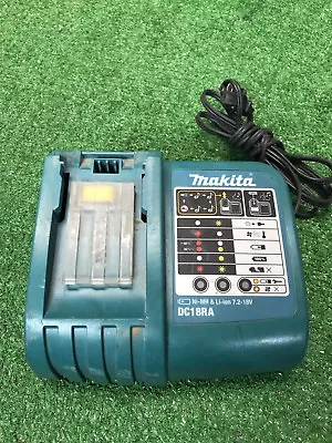 Makita DC18RA S 120V 240 Watt 7.2-18V Ni-Mh & Li-ion Battery Fast Charger USED • $59.47