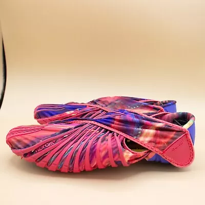 Vibram Fivefingers Furoshiki Tie Dye Barefoot Running Shoes Women's Size 6-7 • $49.95