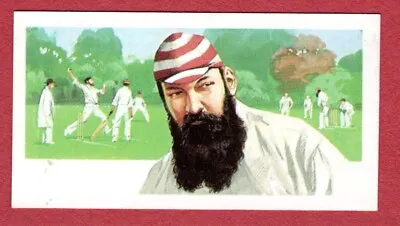 W.G. GRACE Gloucestershire & England - Vintage 1969 Trade Card • £3