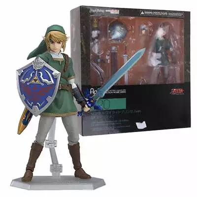 The Legend Of Zelda: Twilight Princess Link DX Ver. Figure Figma 320 Toy Boxed • $49.69