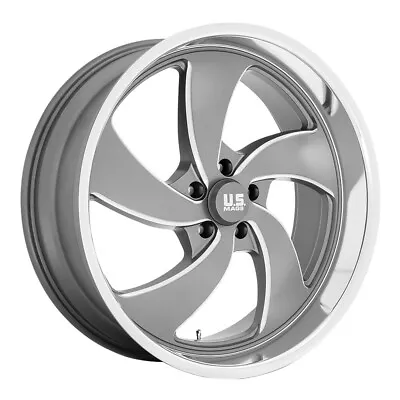 US MAG Desperado 5 - U133 22X10.5 5X120.65 1 Anthracite & Milled/Diamond (Qty 1) • $400