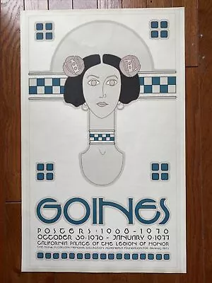 $59.99 • Buy Vintage Art Poster Lithograph David Lance Goines 1976