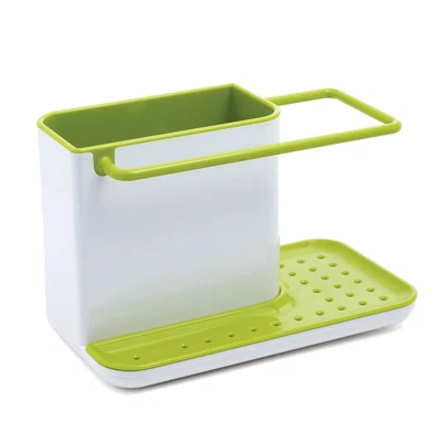 $38 • Buy Joseph Joseph 21cm Caddy Kitchen/Dishes Sink Organiser/Storage/Holder Green/WHT