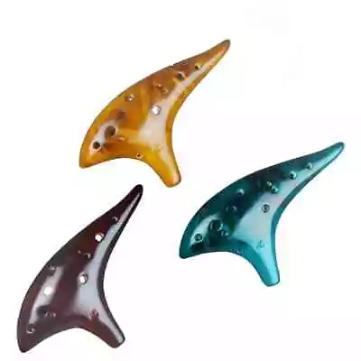 Ocarina 12 Tones Alto C High Quality Ocarina Classic Flute Musical Instrument • $39.59