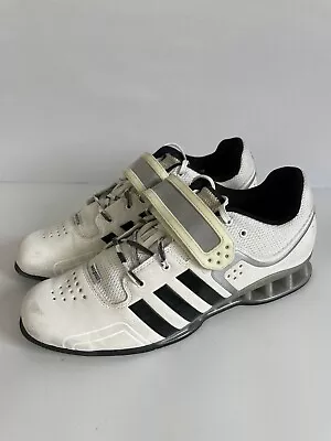 Adidas AdiPower Weightlifting White M25733 Mens Size 11.5 • $149.60