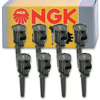 8 Pcs NGK Ignition Coil For 2003-2004 Mercury Marauder 4.6L V8 - Spark Plug Qc • $289.37