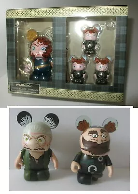 VINYLMATION BRAVE Merida Fergus Brothers The Witch NEW Loose & W Box Set Used • $55