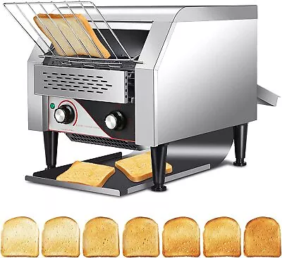 $298.99 • Buy Commercial Conveyor Toaster 300PCS Per Hour Toasting Bread Bagels 110V Electric