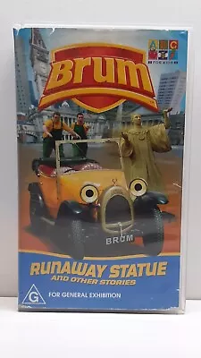 BRUM - RUNAWAY STATUE - VHS Video Tape 2001 - ABC For Kids • $12.50