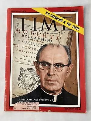 1960 December 12 Time Magazine John Courtney Murray S. J. (MH871) • $15.99