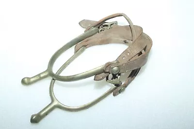 Vintage Military Cavalry Spurs Stamped U.S.  A.B. (August Buerman) • $69.99