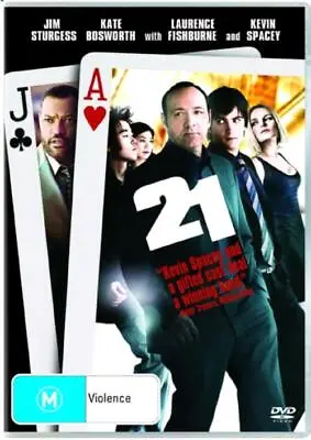 21 DVD - KEVIN SPACEY (Region 4 2008) FREE POST • $8