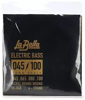 La Bella RX-N4B Rx Nickel Bass Strings - .045-.100 4-string • $23.99