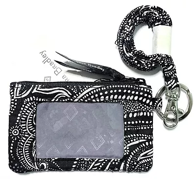 VERA BRADLEY Zip ID Case And Lanyard SET In STELLAR PAISLEY R$49 • $20