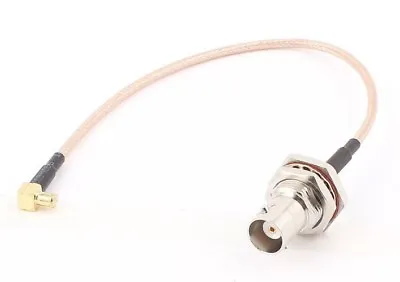 $8.98 • Buy BNC Female To MCX Male Right Angle Adapter Connector RG316 Coaxial Cable 20cm US