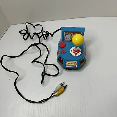 2004 Jakks Pacific Namco Plug N Play 5-in-1 TV Games Ms. Pac-Man Works Great • $18