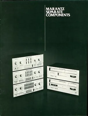 1979 Marantz Stereo Dealer Brochure PM700 PM500 PM300 ST400 ST300 ORIGINAL HiFi • $22.50