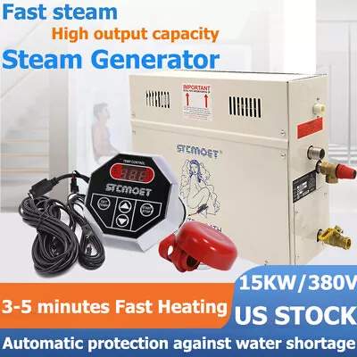 3-15KW Steam Generator Quick Start Acu-Steam Bath Generator With Control Panel • $229