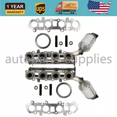 Left & Right Manifold Catalytic Converter For Lexus GX470 Toyota 4Runner 4.7L V8 • $349