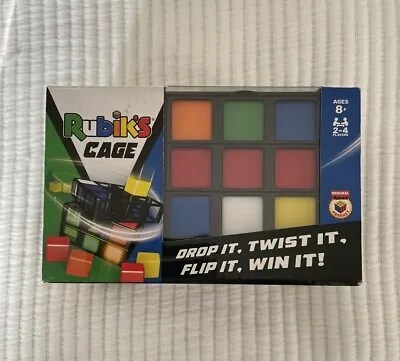 IDEAL Rubiks Cage 3-In-A- Row Family Strategy Game • £10
