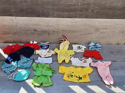 Peanuts 1958 Clothes Lot Snoopy's Wardrobe Vintage Doll Outfits 10'' • $90