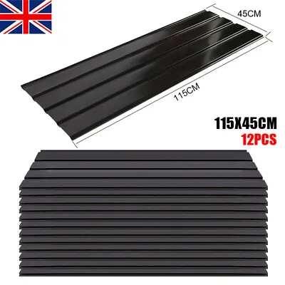 Roof Sheets 12x Metal Galvanized Corrugated Shed Profile Roofing Carport Steel • £55.98