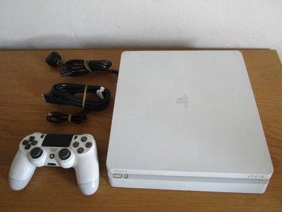 $284.59 • Buy PS4 500 GB Slim White Console PlayStation 4  PS4 SONY 500GB Console Controller