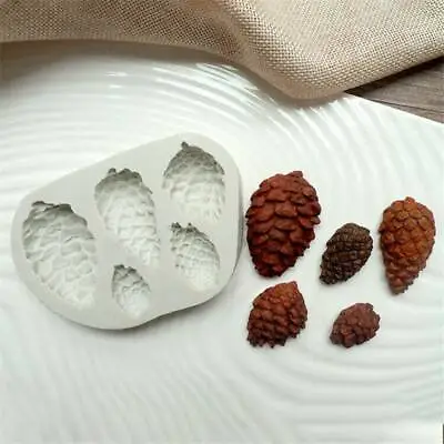 $2.16 • Buy Pine Cone Chocolate Mould Fondant Cake Nut Silicone Sugarcraft Decor Mold