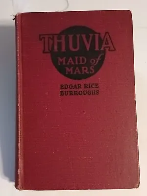 1921 E. R. Burroughs- Thuvia Maid Of Mars-  HC 1st Edition Grosset & Dunlap  • $7.95